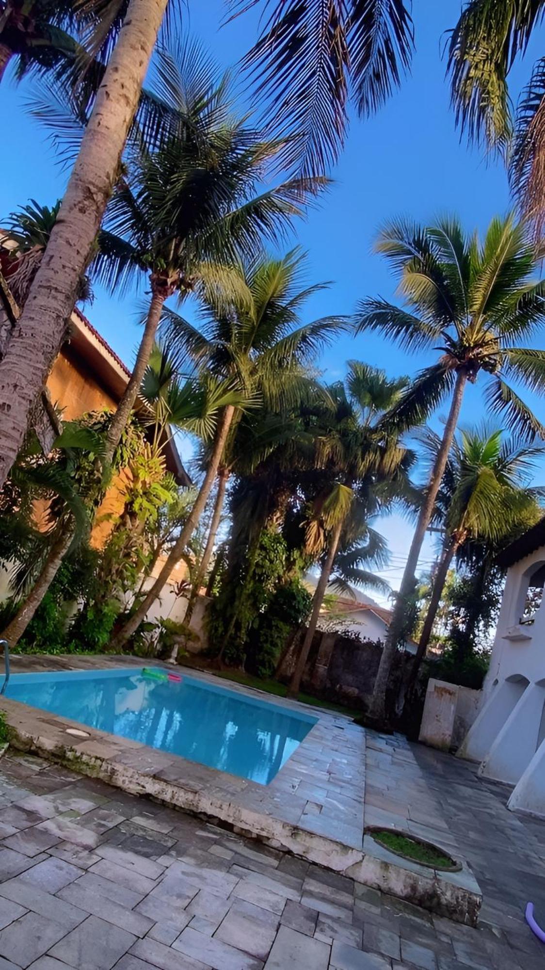 Casarao No Guaruja Com Piscina Vila Exterior foto