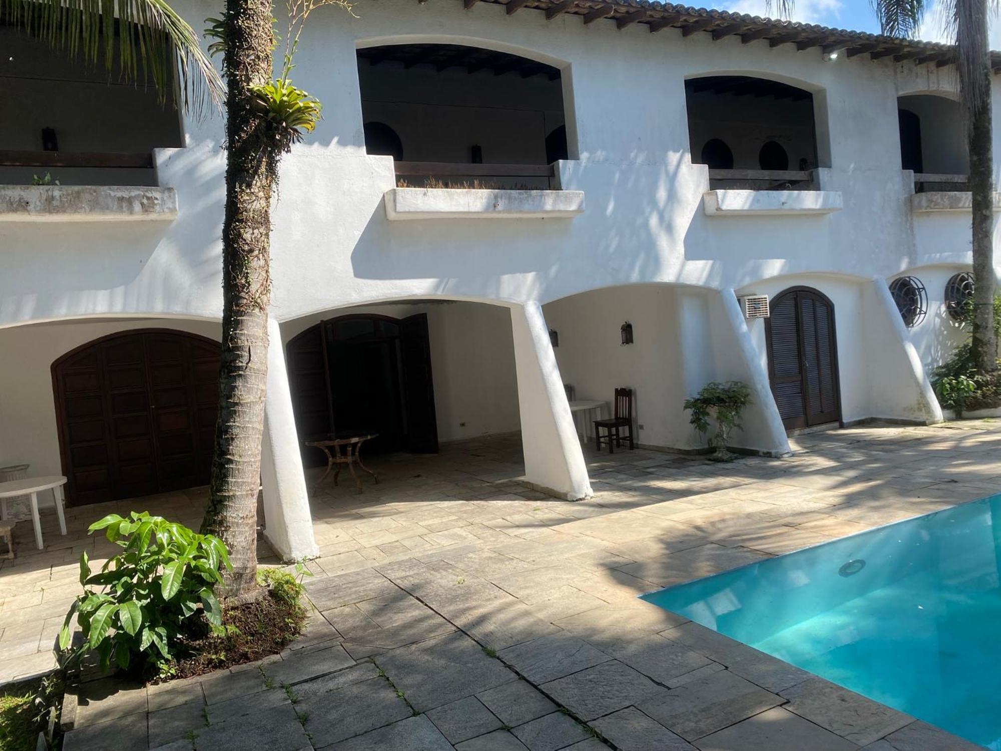 Casarao No Guaruja Com Piscina Vila Exterior foto