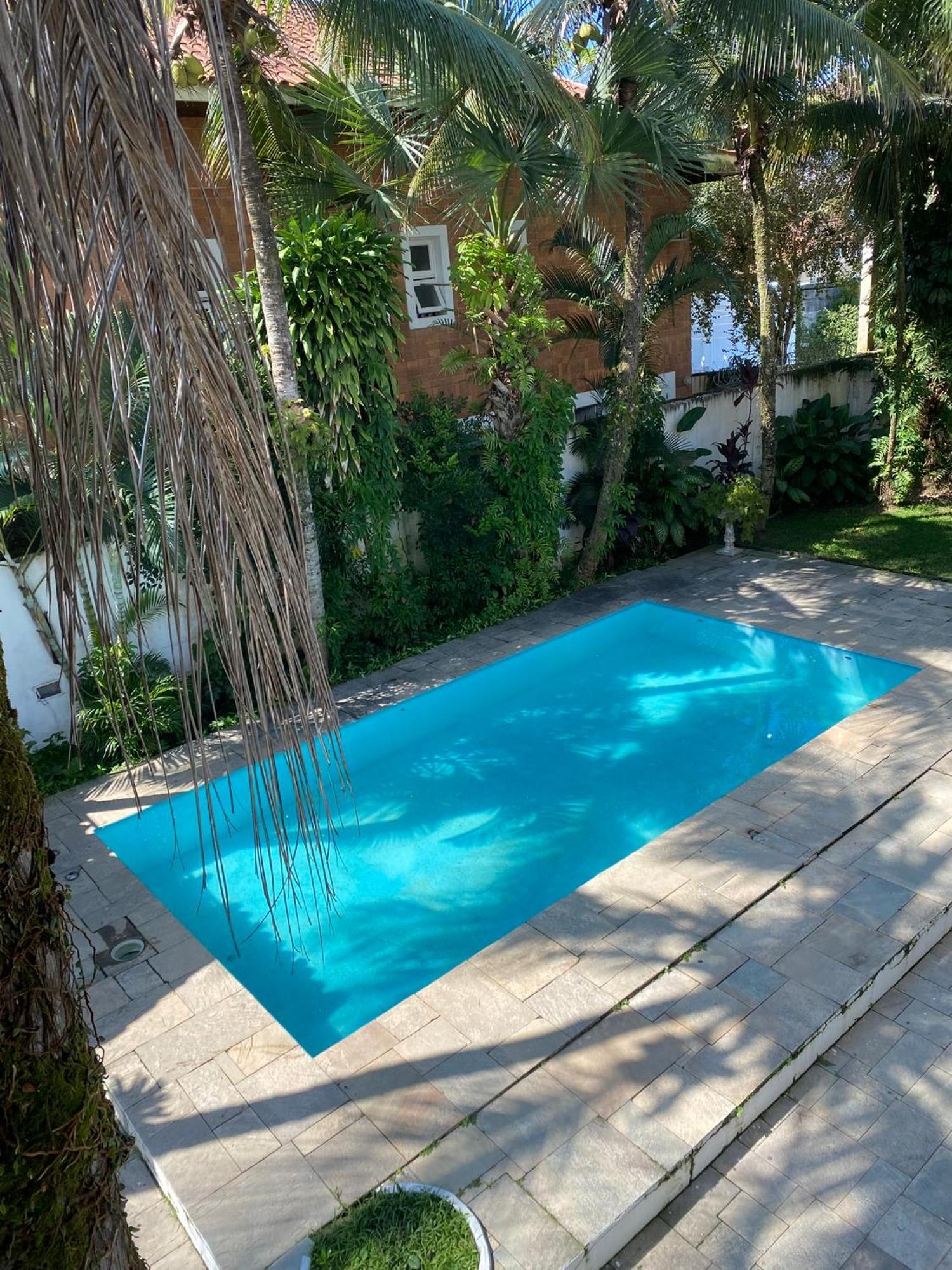 Casarao No Guaruja Com Piscina Vila Exterior foto