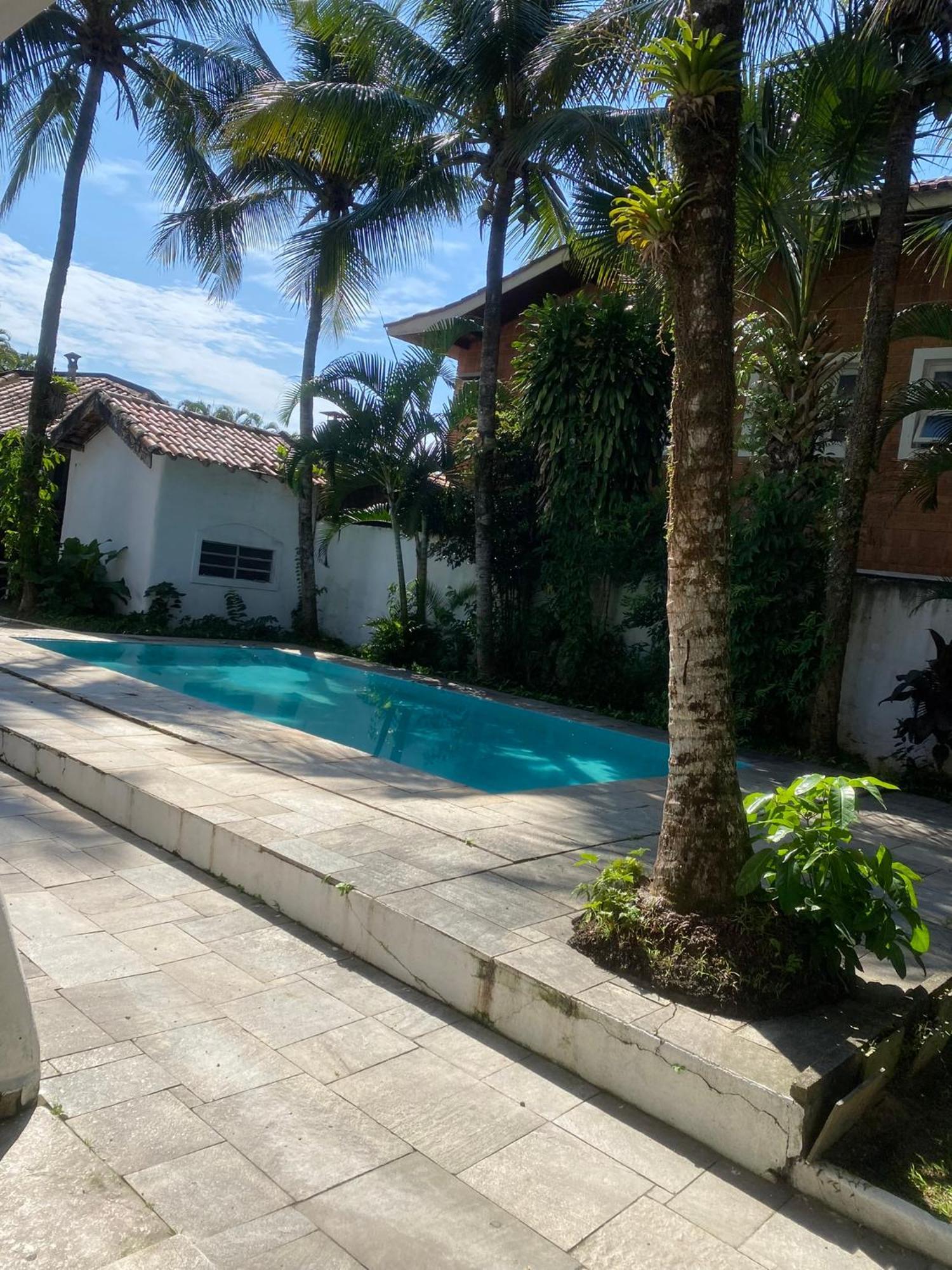 Casarao No Guaruja Com Piscina Vila Exterior foto