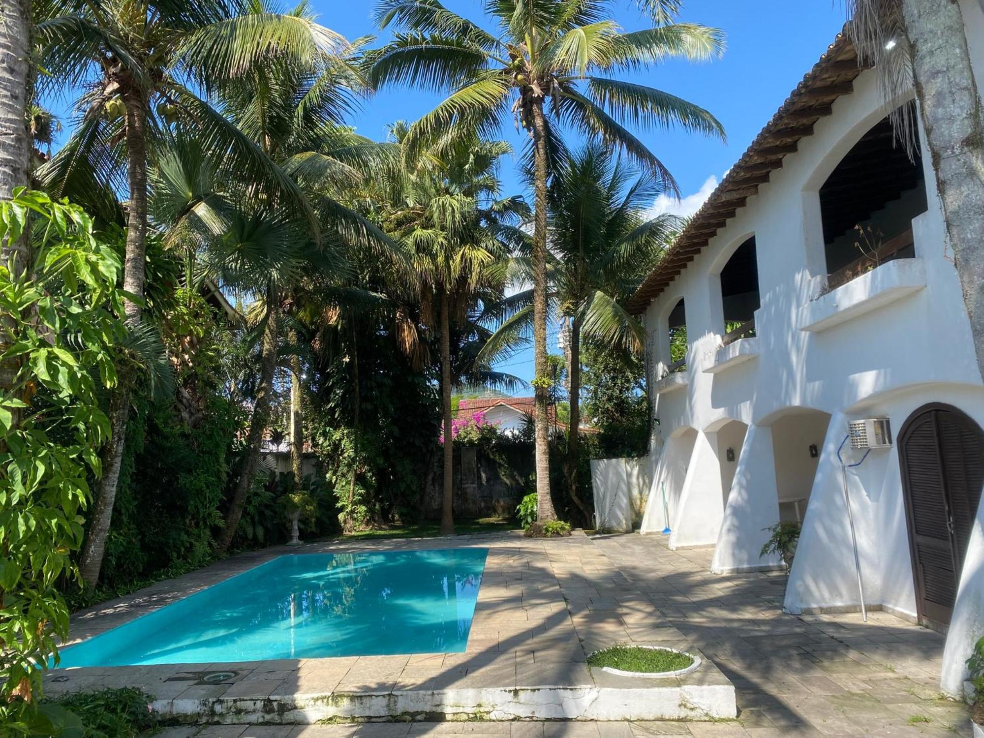 Casarao No Guaruja Com Piscina Vila Exterior foto